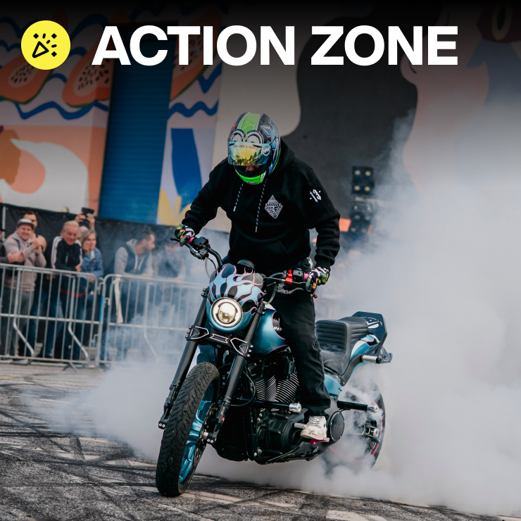 Action zone MOTO ZUERICH 2026